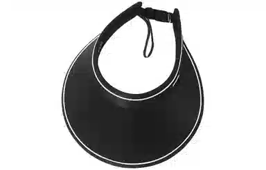 优幽兰 大头围韩版显脸小空顶帽旅游实用休闲沙滩帽防紫外线纯色高级感开车骑车小众穿搭 棉 防晒帽 女款