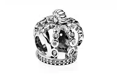 Pandora Fairy Tale Crown Charm Silver