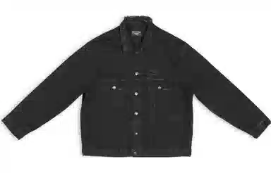 Balenciaga Denim Jacket Black