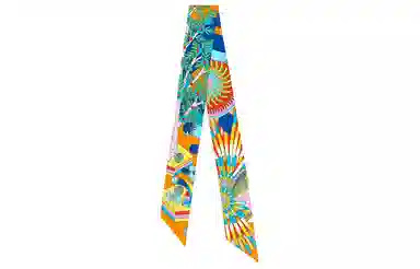 Hermes Twilly Scarf Orange