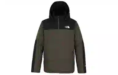 The North Face Insulated Waterproof Hoodie Military Green