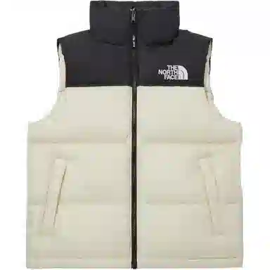 THE NORTH FACE Logo Vest Off White