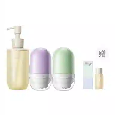 柳丝木 水漾调色隔离霜洁颜蜜护肤套装 提亮保湿清洁