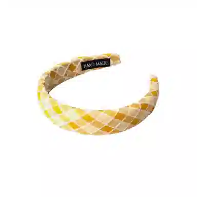 水中玉 头箍宽边不勒头洗脸发饰高颅顶发捆日常外戴发卡头饰 布艺 发箍 女款