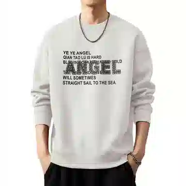 贵色 高端美式重磅复古宽松卫衣 男款