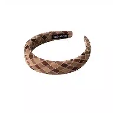 水中玉 头箍宽边不勒头洗脸发饰高颅顶发捆日常外戴发卡头饰 布艺 发箍 女款