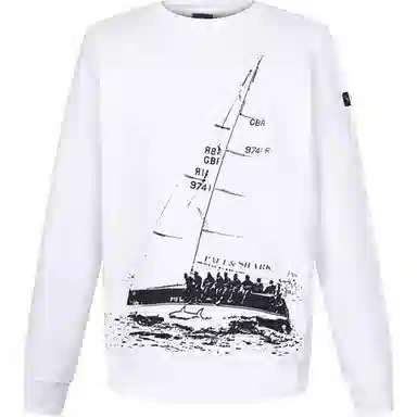 Paul & Shark Yachting Crewneck Sweatshirt White