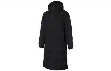 Puma Long Down Coat Black