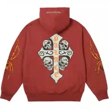 PALACE x The Great Frog TGF HOOD Brown