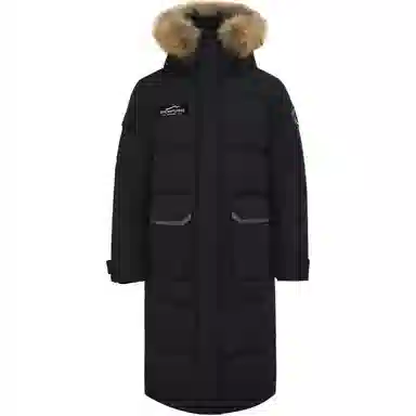 SNOW FLYING Wind Snow Series Long Down Jacket