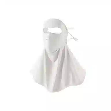 稻草人 全脸遮阳护颈 防紫外线透气 锦纶 防晒面罩 女款