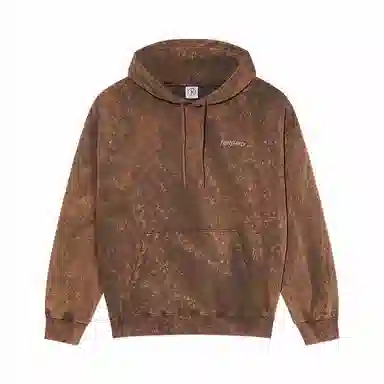 POLAR SKATE CO SS25 Surf Logo Acid Frank Hoodie