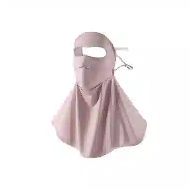 稻草人 全脸遮阳护颈 防紫外线透气 锦纶 防晒面罩 女款