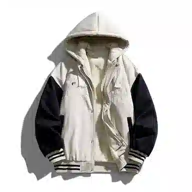 国际米兰足球俱乐部 连帽拼接假两件时尚夹克外套 男女同款