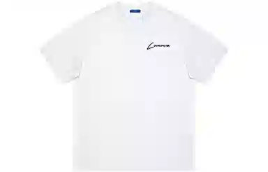 COMOWA Vintage Embroidered Heart Logo T-Shirt