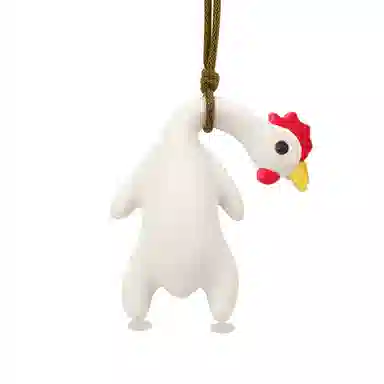 【不晒黑神器 全家桶】 千桐 有紫外线就变色 卡通治愈 创意手机绳包包 行李箱 卡通玩偶 亚克力 挂件 男女同款情侣款