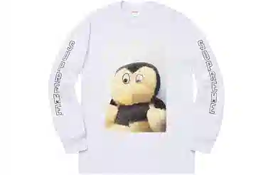 Supreme FW18 Mike Kelley AhhYouth! L/S Tee Ash Grey