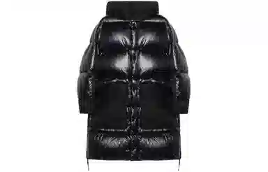 Burberry Hooded Down Jacket Black