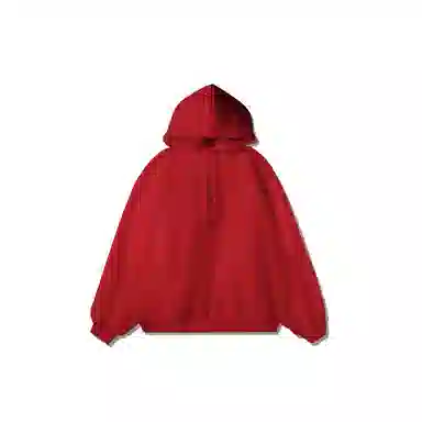 我是大卫 韩系套头连帽纯色上衣宽松小众设计感重磅卫衣 男女同款