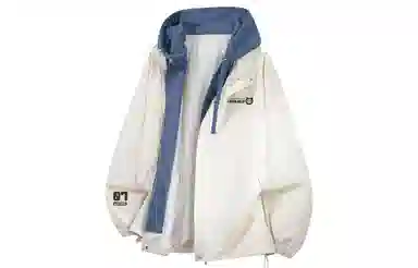 王者荣耀 鲁班七号星空梦想款 美式复古高街假两件基础款撞色拼接连帽长袖高级感户外运动休闲宽松通勤百搭外套夹克 男女同款