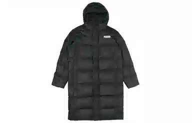 Puma Long Down Jacket Black