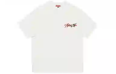REXSHION Vintage Floral Logo T-Shirt
