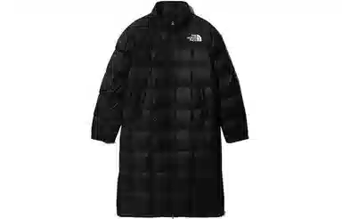 The North Face Long Down Coat Black