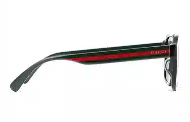 Gucci Aviator Sunglasses Black 57mm