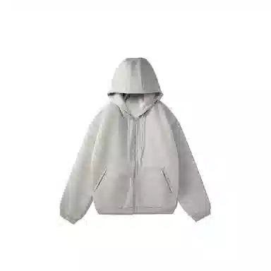 我是大卫 韩版重磅休闲百搭宽松纯色连帽卫衣 男女同款