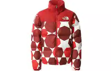 The North Face Retro Nuptse Red