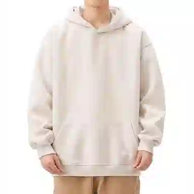 贵色 高端美式重磅基础连帽卫衣 男款
