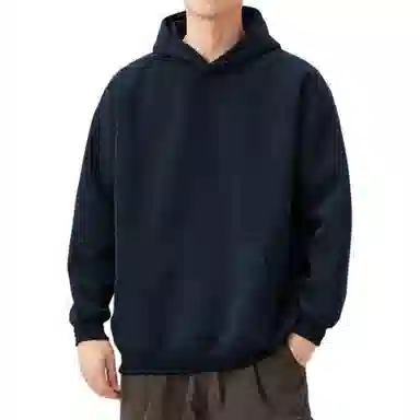 贵色 高端美式重磅基础连帽卫衣 男款