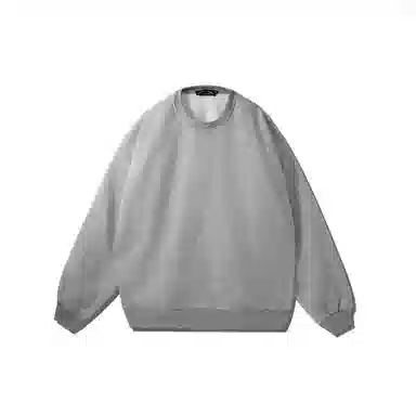 我是大卫 时尚潮流加绒圆领休闲套头宽松百搭长袖卫衣 男女同款