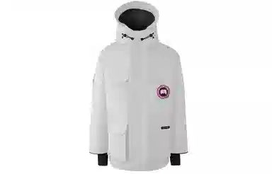 Canada Goose Expedition Parka White