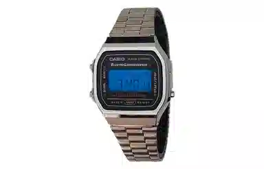Casio Vintage A168WA-1W Silver Blue