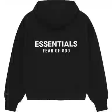 Fear of God Essentials Classic Hoodie Jet Black
