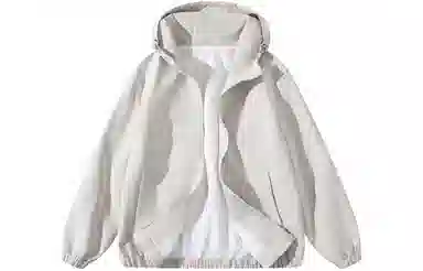 真维斯 山系户外纯色基础款学生党好物宽松落肩飞行百搭休闲连帽日常潮流百搭防风防水通勤夹克 男女同款