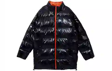 New Era FW21 Long Down Jacket Black