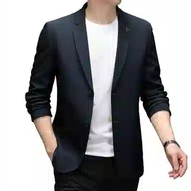 轻商务韩版通勤高档休闲正装西装 男款