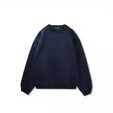 我是大卫 运动潮牌宽松圆领潮流休闲卫衣 男女同款 藏青色