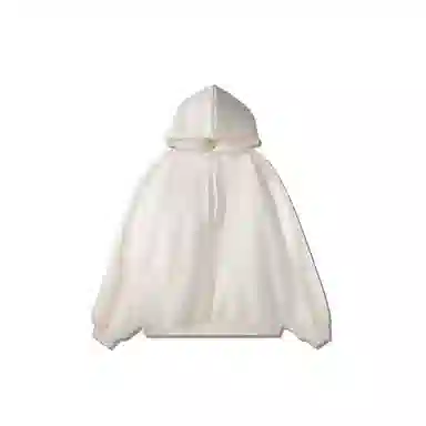 我是大卫 韩系套头连帽纯色上衣宽松小众设计感重磅卫衣 男女同款