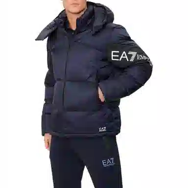 Emporio Armani EA7 Navy Down Jacket