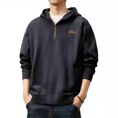 贵色 时尚都市休闲套头卫衣 男款