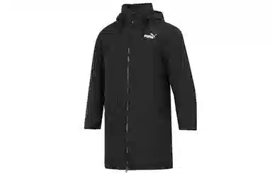 PUMA Long Down Jacket Black