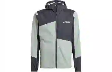 adidas Xperior Hybrid Rain.Rdy Jacket Silver Grey Green