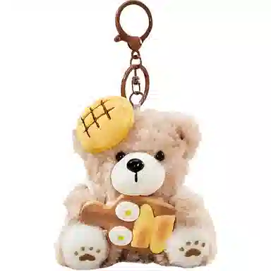 兰妮诗 烘焙系列甜点款国风蝴蝶结装饰  谷圈挂件