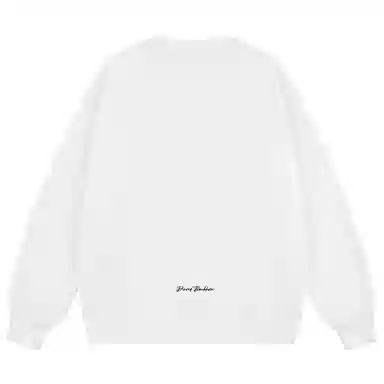 大卫贝肯 简约基础款美式复古纯色日常通勤百搭圆领休闲宽松落肩袖套头卫衣 男女同款