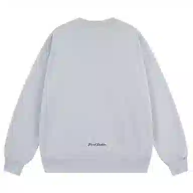 大卫贝肯 简约基础款美式复古纯色日常通勤百搭圆领休闲宽松落肩袖套头卫衣 男女同款