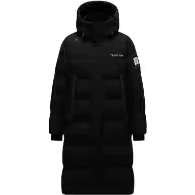 坦博尔 字母印花加厚长款羽绒服 男女同款