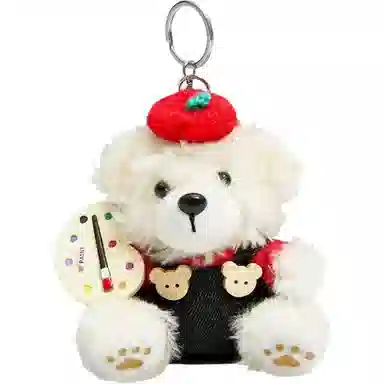 兰妮诗 烘焙系列甜点款国风蝴蝶结装饰  谷圈挂件